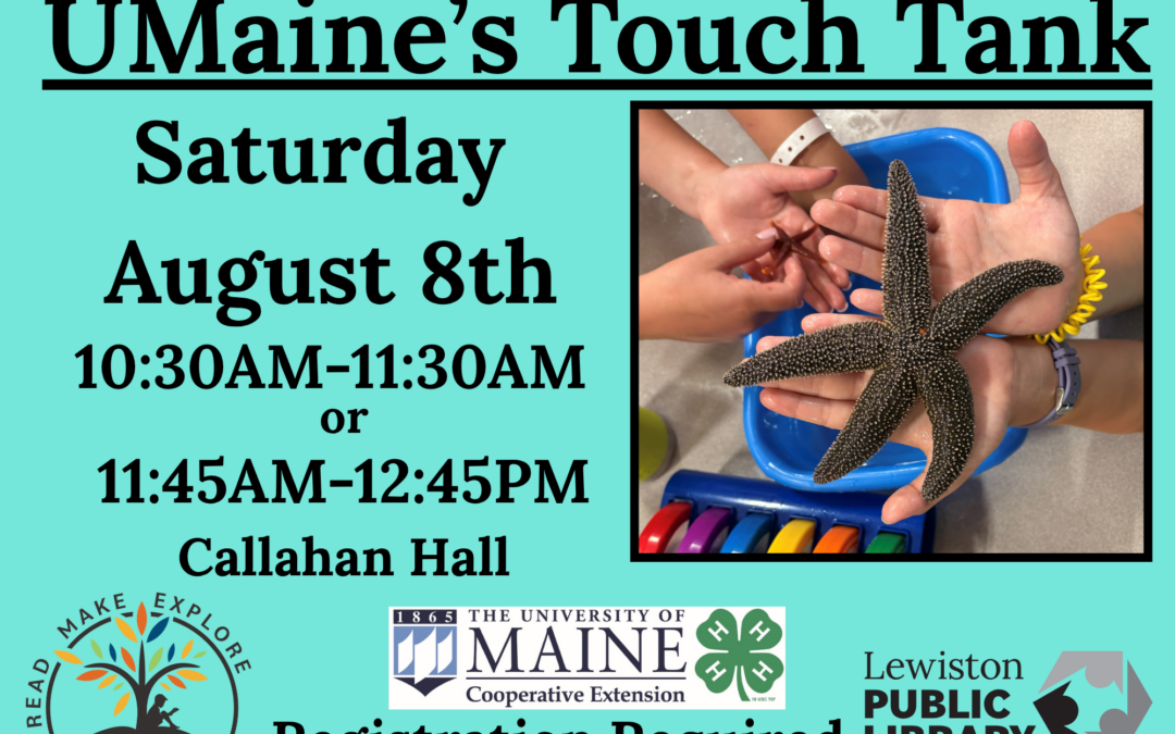 UMaine’s Touch Tank Hands-On Experience