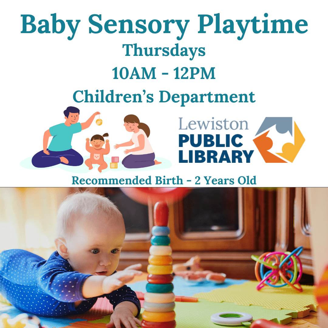 Graphic for Baby Sensory Playtime program.