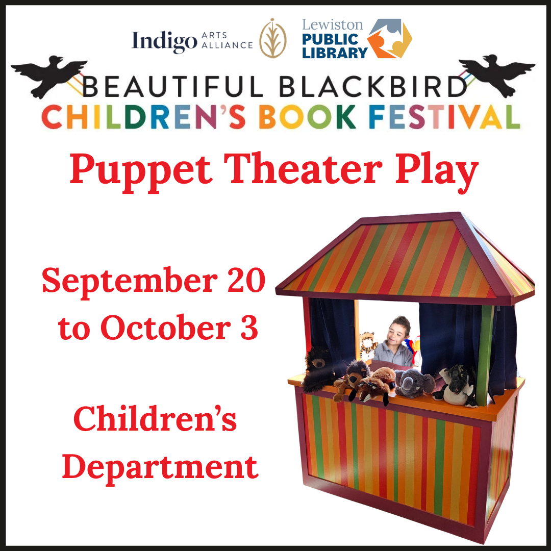 Graphic for Puppet Theater Play programming.