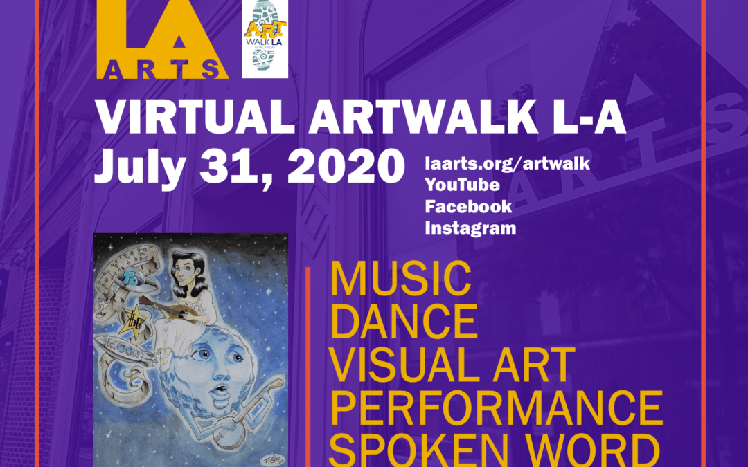 July 31 virtual Art Walk LA!