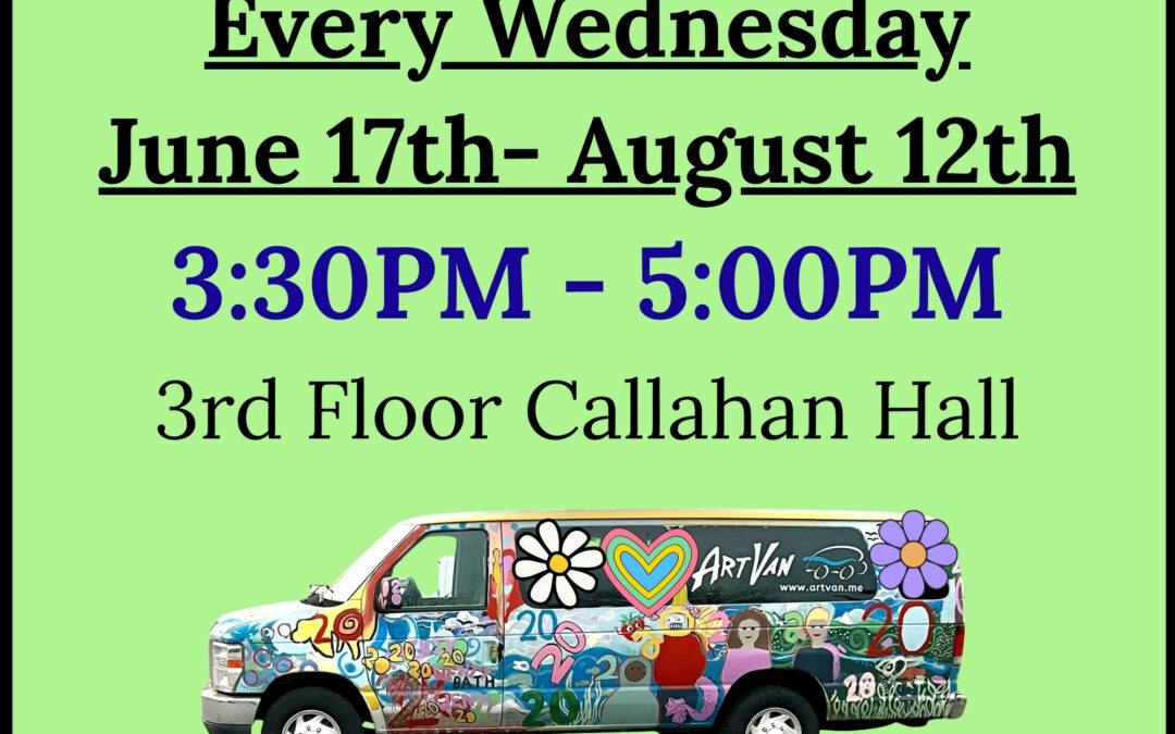 THIS SUMMER – MAKE ART WITH ARTVAN
