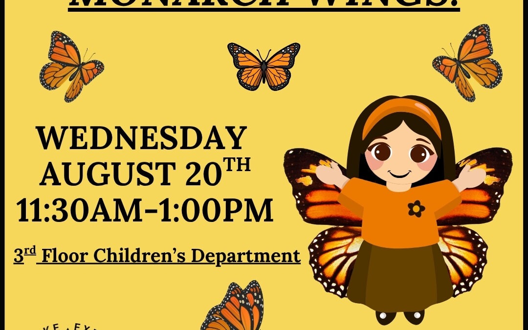Design Your Own Wearable Monarch Wings! 🦋