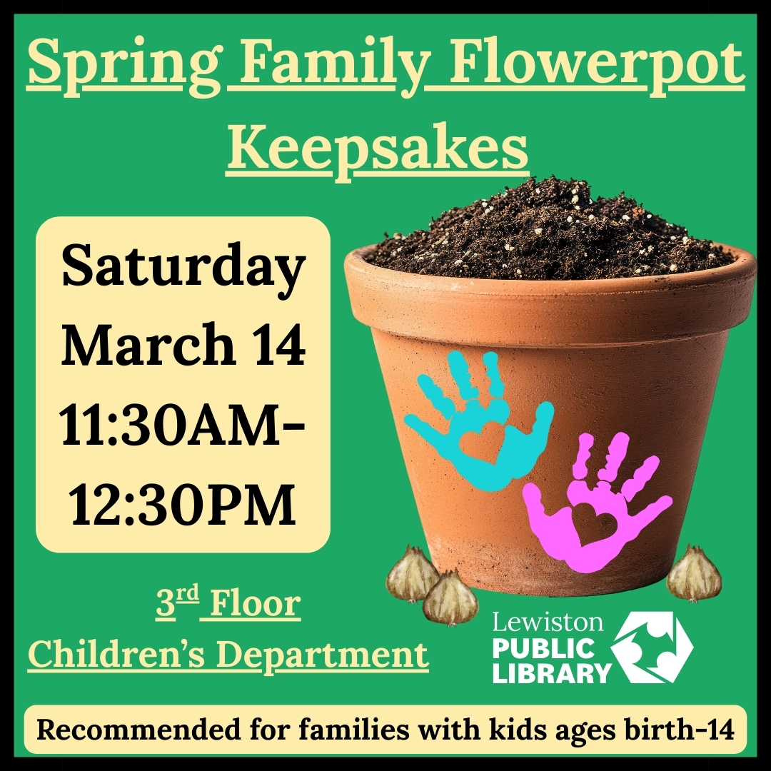Graphic for Spring Family Flowerpot Keepsakes