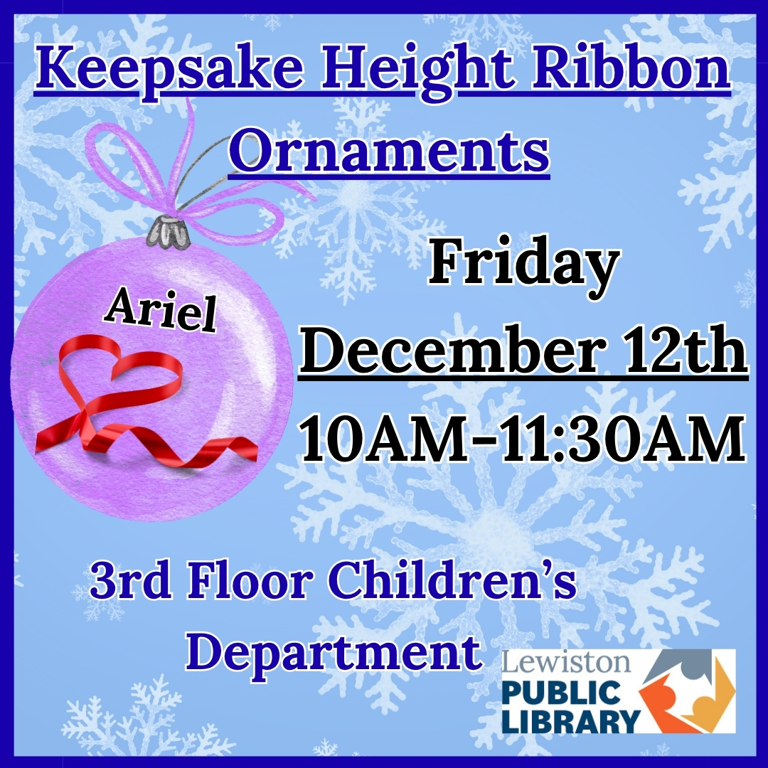 Graphic for Keepsake Height Ribbon Ornament program.