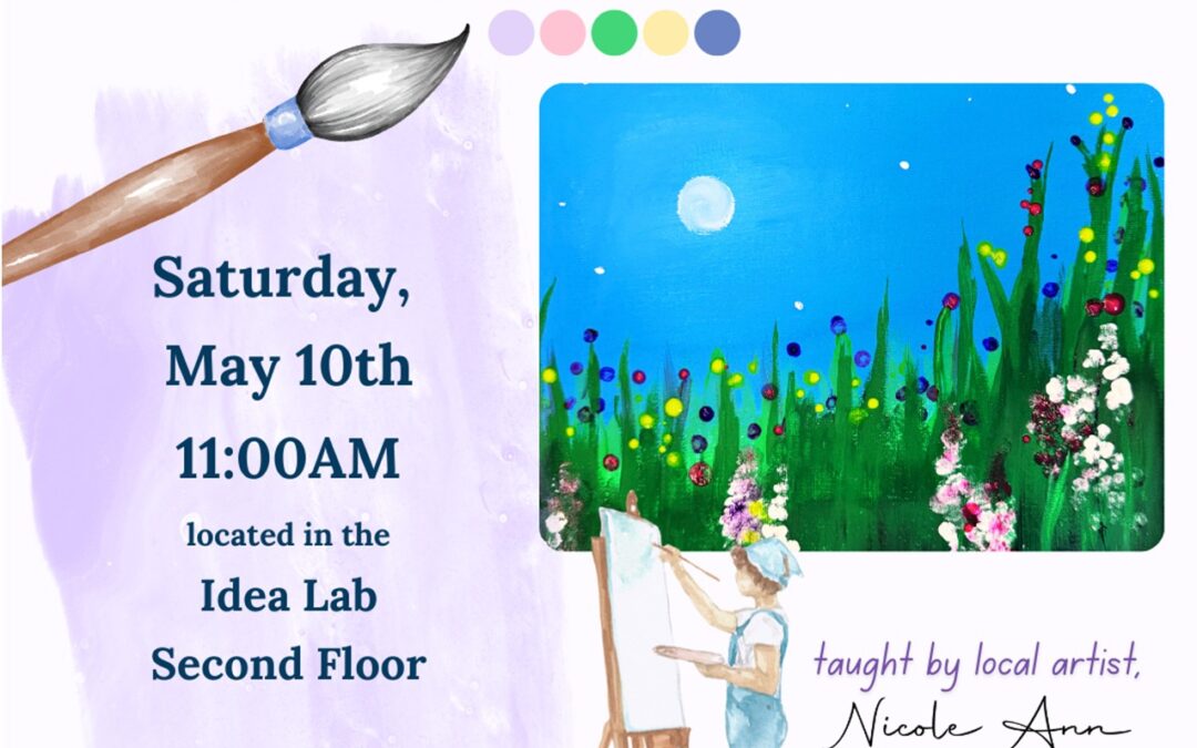 Painting Class: Spring is in the Air! 🎨🖌️