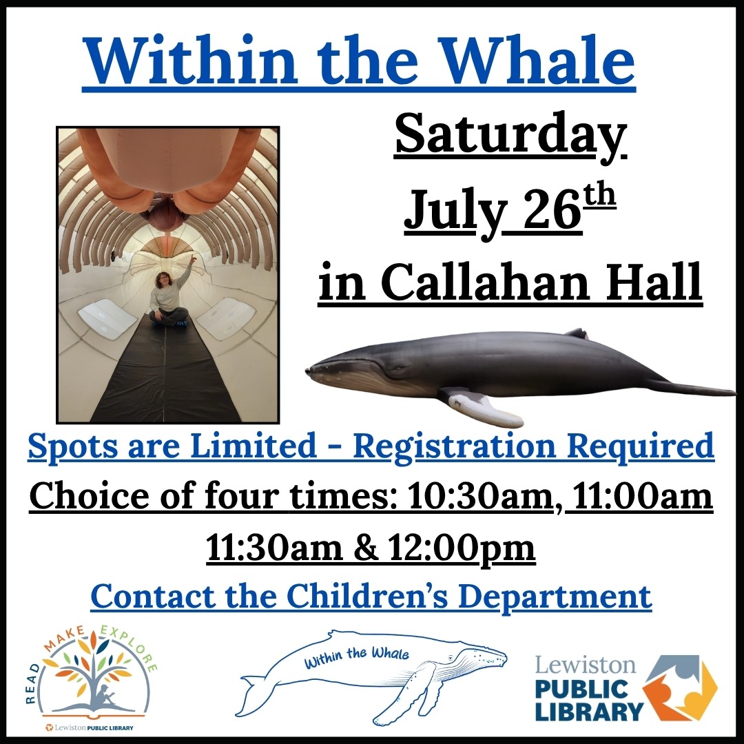 Graphic for the Within the Whale programs.