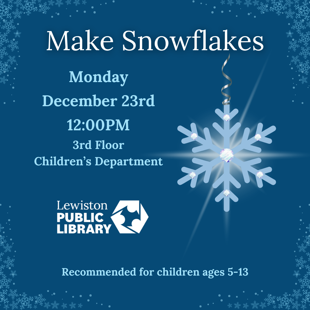 Graphic for make snowflakes program.