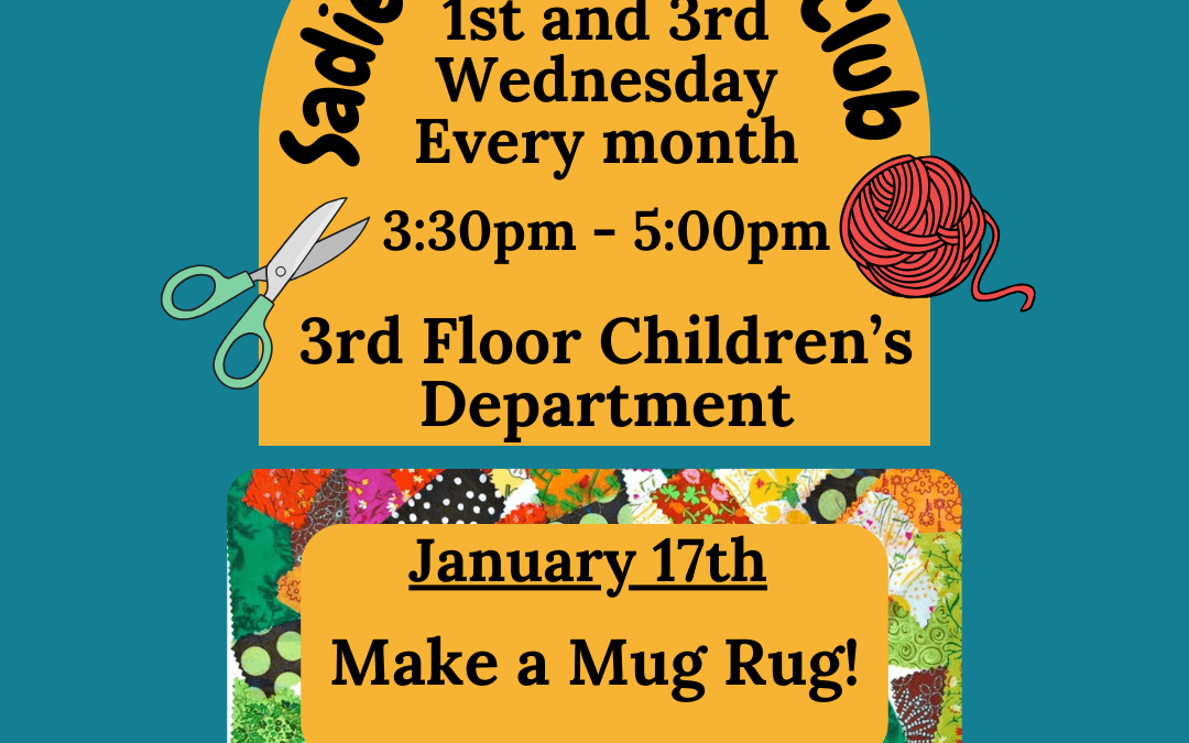 Sadie’s Fiber Arts Club: Mug Rugs